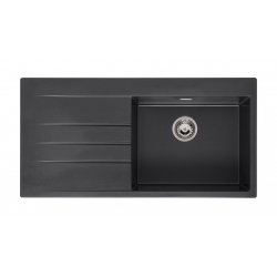 Zlewozmywak Reginox BREDA 10 LEWY BLACK SILVERY + GRATIS